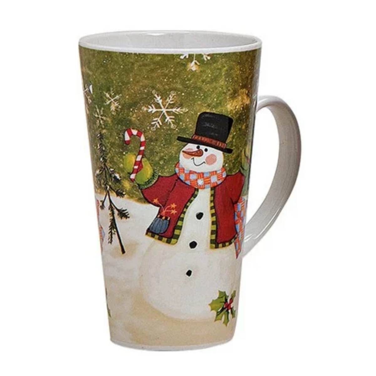 Tasses Hautes Bonhomme de Neige