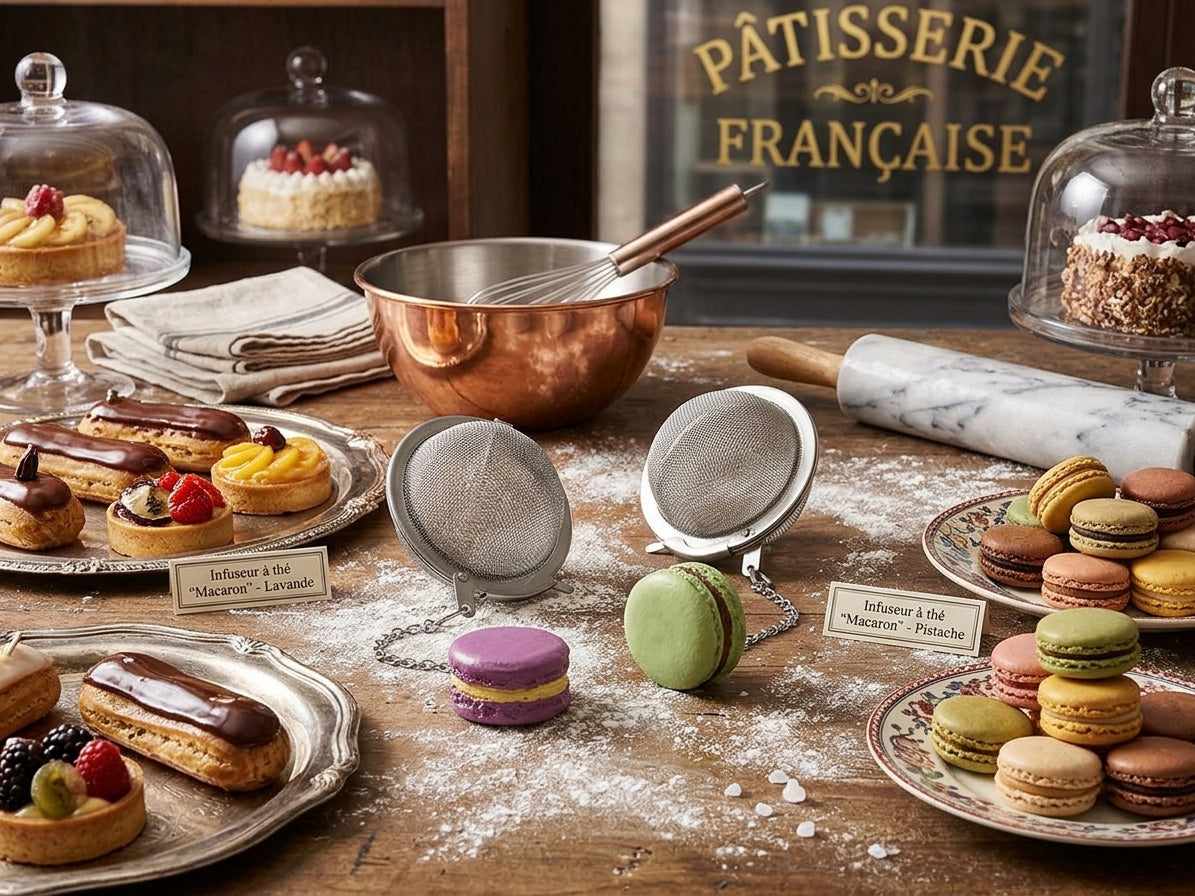 Boule à thé Macarons