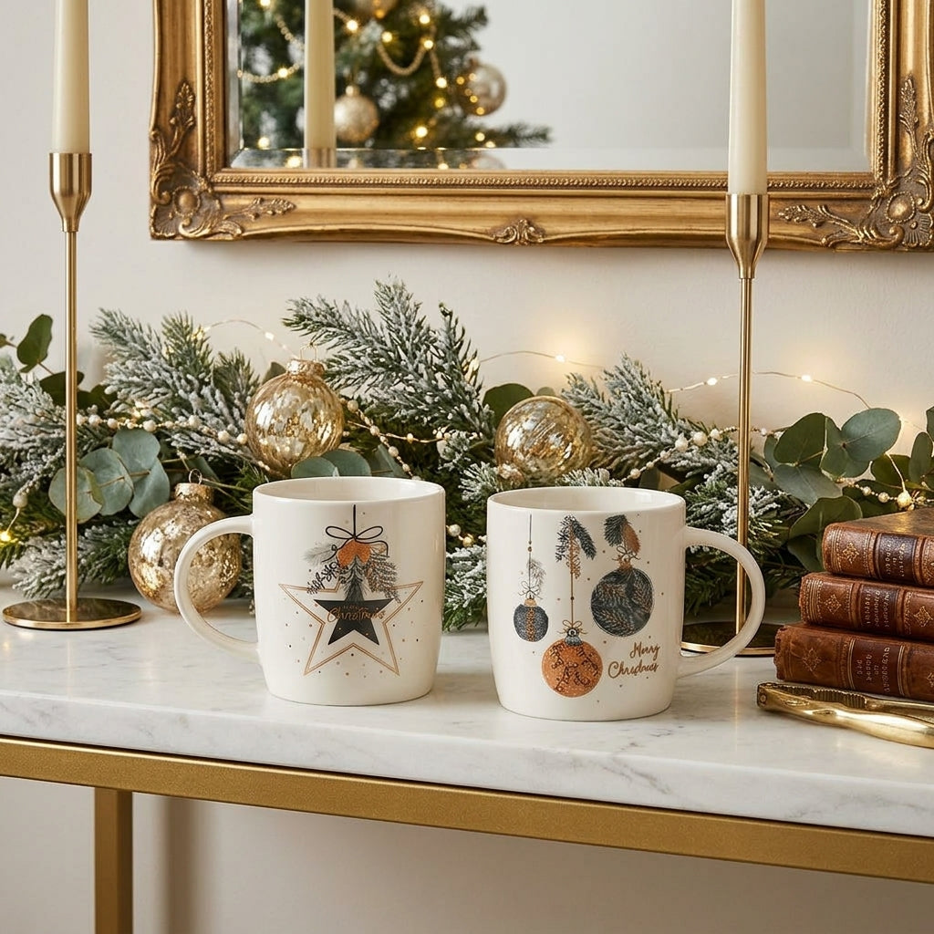 Tasses de Noël Elegance