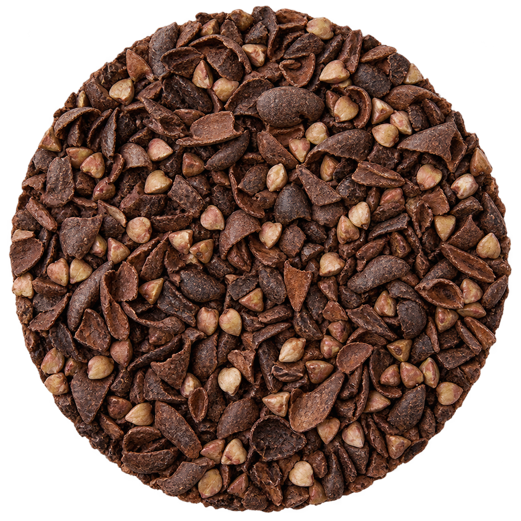 Visuel rond cacao et sarrasin